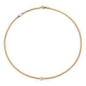 Weißgold, Halsschmuck, FOPE Flex'it EKA TINY Collier 73001CX_PB_G_XBX_043