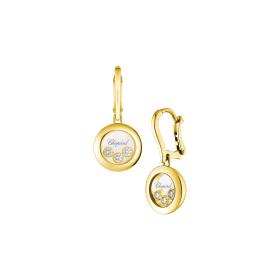 Gelbgold, Ohrringe, Chopard Happy Diamonds Icons Ohrhänger 83A018-0301