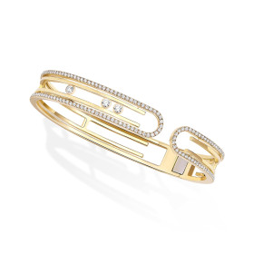Gelbgold, Armschmuck, Messika Move 10th Armreif 11426-YG