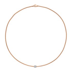 Weißgold, Halsschmuck, FOPE Aria Halskette mit Diamanten 89003CX_BB_R_XBX_043