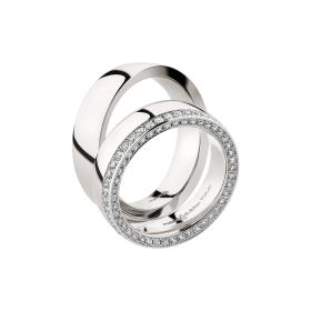 Ringe, Platin, Christian Bauer Trauring-Set 0246903-0280060