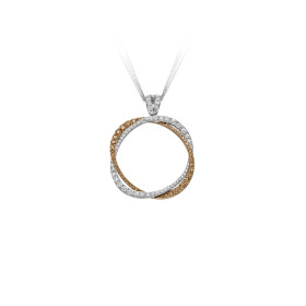         Weißgold, Halsschmuck, Leo Wittwer Panta rhei® Anhänger 21-1000076-8000