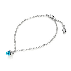 Weißgold, Armschmuck, Tamara Comolli MiniMIKADO Armband mit Swiss Topas, Ref: B-mMC-c-ToSw-wg
