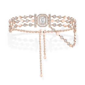 Roségold, Armschmuck, Messika D-Vibes mehrreihiges Armband, Ref: 12433-PG