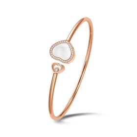 Roségold, Armschmuck, Chopard Happy Hearts Armreif 85A074-5300
