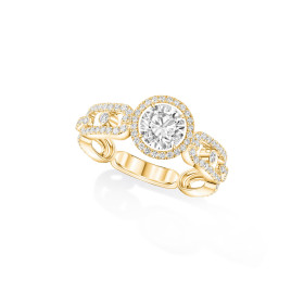 Gelbgold, Ringe, Messika Move Link Ring, Ref: 13749-YG