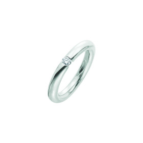 Weißgold, Ringe, Heinz Mayer Solitairring 0.25 ct. E1682