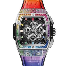 Hublot Spirit of Big Bang Titanium Rainbow 641.NX.0117.LR.0999