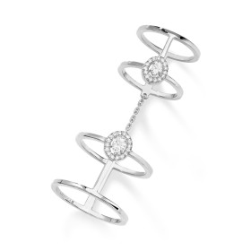         Weißgold, Ringe, Messika Glam'azone Double Ring 06141-WG