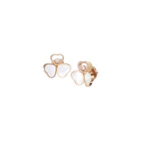 Roségold, Ohrringe, Chopard Happy Hearts Wings Ohrstecker 83A083-5301