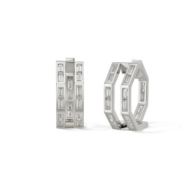         Weißgold, Ohrringe, H. Krieger Creolen 412.7671.01.3