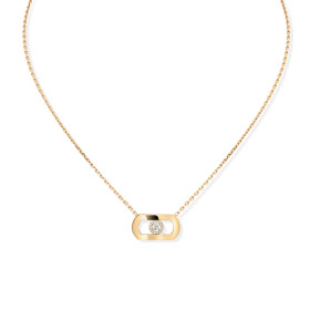 Gelbgold, Halsschmuck, Messika So Move Diamantkette, Ref: 12944-YG