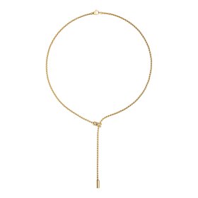 Gelbgold, Halsschmuck, FOPE Verstellbare Aria Halskette 89103FX_BN_G_GGX_041