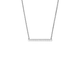 Weißgold, Halsschmuck, Chopard Ice Cube Halskette 817702-1001