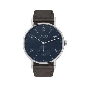 Unisex, NOMOS Glashütte Tangente 38 nachtblau 166