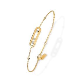 Gelbgold, Armschmuck, Messika Move Classique Baby Armband 04324-YG