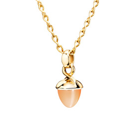         Gelbgold, Halsschmuck, Tamara Comolli MIKADO Bouquet Anhänger mit Mondstein P-MB-MoOr-yg