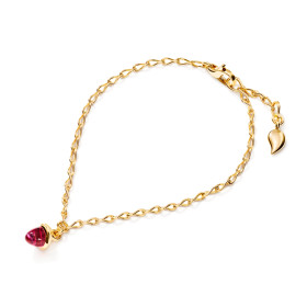 Gelbgold, Armschmuck, Tamara Comolli MiniMIKADO Armband mit rosa Turmalin, Ref: B-mMC-c-TuRo-yg