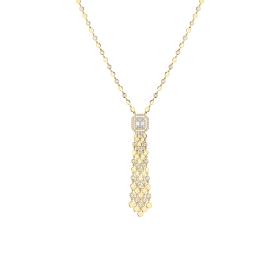 Gelbgold, Halsschmuck, Messika D-Vibes Halskette 13175-YG