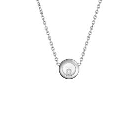Weißgold, Halsschmuck, Chopard Happy Diamonds Icons Halskette 81A017-1001