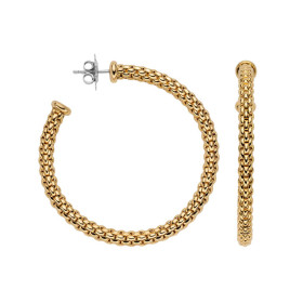 Gelbgold, Ohrringe, FOPE Essentials Creolen, Ref: 03E06OX_XX_G_XXX_000