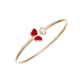 Roségold, Armschmuck, Chopard Happy Hearts Wings Armreif 85A083-5800