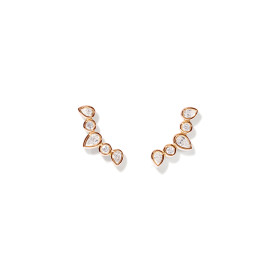 Roségold, Ohrringe, Tamara Comolli SIGNATURE Ohrringe Crawler Classic, Ref: E-SIG-Cra-Cl-rg