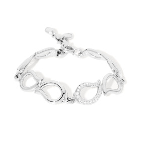 Weißgold, Armschmuck, Tamara Comolli SIGNATURE Armband Large, Ref: B-Sig-l-1pl-wg