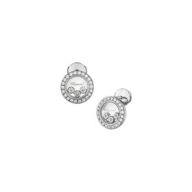 Weißgold, Ohrringe, Chopard Happy Diamonds Icons Ohrstecker 83A018-1201