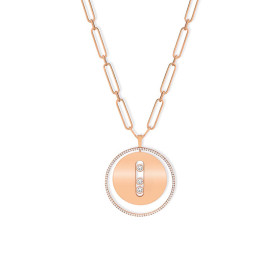         Roségold, Halsschmuck, Messika Lucky Move Long GM Collier 10126-PG