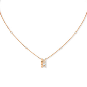         Roségold, Halsschmuck, Messika Move Romane Halskette 07158-PG
