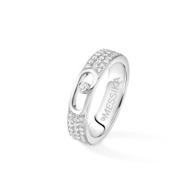         Weißgold, Ringe, Messika Move Joaillerie Ehering 13555-WG