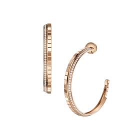 Roségold, Ohrringe, Chopard Ice Cube Ohrringe 837008-5002