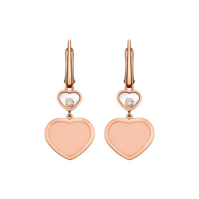         Roségold, Ohrringe, Chopard Happy Hearts Ohrringe 837482-5610
