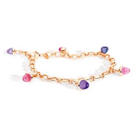 Roségold, Armschmuck, Tamara Comolli MIKADO Charm Wildberry Armband B-MC-ch-wb-rg