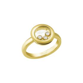 Gelbgold, Ringe, Chopard Happy Diamonds Icons Ring 82A018-0000
