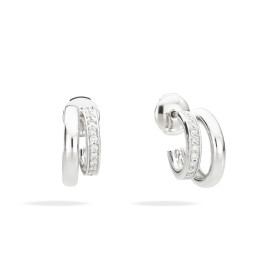         Weißgold, Ohrringe, Pomellato Pomellato Together Ohrringe POB8111O2WHRDB000