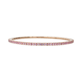 Roségold, Armschmuck, Demeglio Tennisarmband BTE65ZR