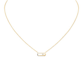 Gelbgold, Halsschmuck, Messika Move Uno Halskette 14613-YG