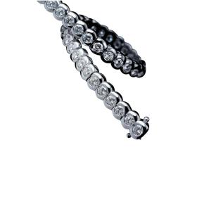 Weißgold, Armschmuck, Heinz Mayer Armband Rolling Diamonds Heinz-Mayer-Armband-Rolling-Diamonds