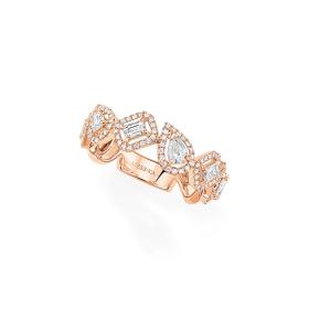 Ringe, Roségold, Messika My Twin Toi & Moi Wedding Ring 06705-PG