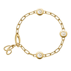         Gelbgold, Armschmuck, Chopard Happy Diamonds Icons Armband 85A117-0010
