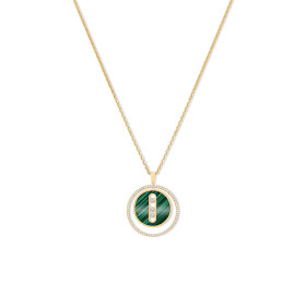         Gelbgold, Halsschmuck, Messika Lucky Move MM Malachit 10840-YG