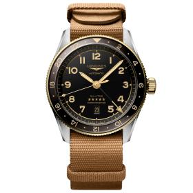 Herrenuhr, Longines LONGINES SPIRIT ZULU TIME L3.812.5.53.9