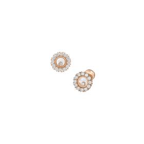 Roségold, Ohrringe, Chopard Happy Diamonds Icons Ohrringe 83A609-5001