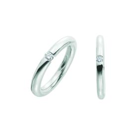 Weißgold, Ringe, Heinz Mayer Solitairring 0.50ct E1764