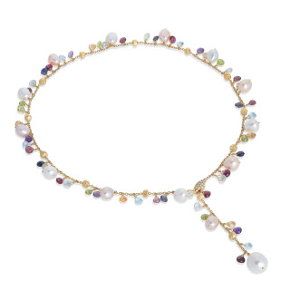 Gelbgold, Halsschmuck, Marco Bicego Paradise Halskette, Ref: CB2586-B MIX114 Y