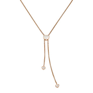 Roségold, Halsschmuck, Chopard Happy Hearts Halskette, Ref: 81A148-5301