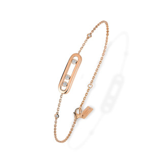 Roségold, Armschmuck, Messika Move Classique Baby Armband, Ref: 04324-PG