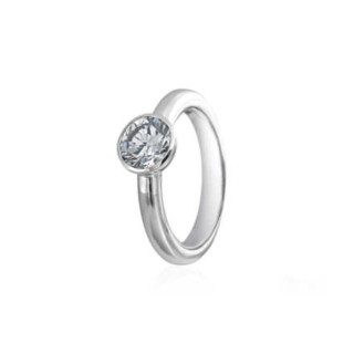 Weißgold, Ringe, Heinz Mayer Solitairring 0.50 ct., Ref: E3079-80I